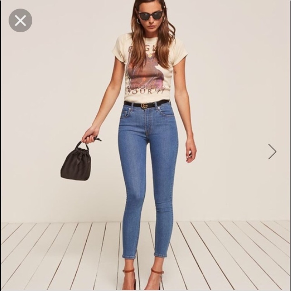 Reformation High & Skinny Jeans
